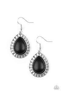 Snazzychicjewelryboutique Earrings Sahara Serenity - Black Earrings Paparazzi