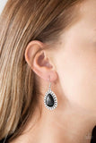 Snazzychicjewelryboutique Earrings Sahara Serenity - Black Earrings Paparazzi