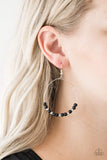 Snazzychicjewelryboutique Earrings Stone Spa - Black Earrings Paparazzi