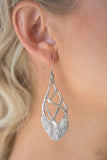 Snazzychicjewelryboutique Earrings Super Swanky - Silver Earrings Paparazzi