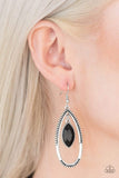 Snazzychicjewelryboutique Earrings Top Rank - Black Earrings Paparazzi