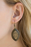 Snazzychicjewelryboutique Earrings Tribal Tribute - Brass Earrings Paparazzi