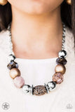 Snazzychicjewelryboutique Necklace A Warm Welcome - Multi Blockbuster Necklace Paparazzi