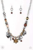 Snazzychicjewelryboutique Necklace Charmed, I Am Sure - Brown Necklace Paparazzi