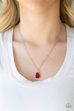 Snazzychicjewelryboutique Necklace Classy Classicist - Red Necklace Paparazzi