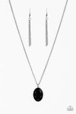 Snazzychicjewelryboutique Necklace Definitely Duchess - Black Gem Necklace Paparazzi