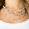 Snazzychicjewelryboutique Necklace Extravagant Elegance - Silver Necklace Paparazzi