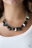 Snazzychicjewelryboutique Necklace Flirtatiously Florida - Black Necklace Paparazzi