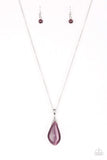 Snazzychicjewelryboutique Necklace Friends In GLOW Places - Purple Moonstone Necklace Paparazzi