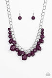 Snazzychicjewelryboutique Necklace Gorgeously Globetrotter - Purple Necklace Paparazzi