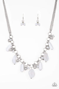Snazzychicjewelryboutique Necklace Grand Canyon Grotto - White Necklace Paparazzi