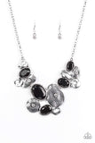 Snazzychicjewelryboutique Necklace Grotto Grandeur - Black Necklace Paparazzi