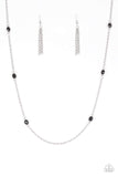 Snazzychicjewelryboutique Necklace In Season - Black Necklace Paparazzi