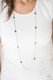 Snazzychicjewelryboutique Necklace In Season - Black Necklace Paparazzi