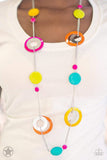 Snazzychicjewelryboutique Necklace Kaleidoscopically Captivating - Multi Blockbuster Necklace Paparazzi