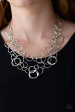 Snazzychicjewelryboutique Necklace Main Street Mechanics - Silver Necklace Paparazzi