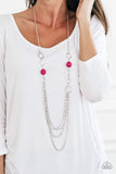 Snazzychicjewelryboutique Necklace Margarita Masquerades - Pink Necklace Paparazzi