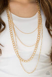 Snazzychicjewelryboutique Necklace Metro Metal - Gold Necklace Paparazzi