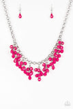 Snazzychicjewelryboutique Necklace Modern Macarena - Pink Necklace Paparazzi