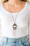 Snazzychicjewelryboutique Necklace My Main MANTRA - Copper Necklace Paparazzi