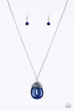 Snazzychicjewelryboutique Necklace Nightcap and Gown - Blue Moonstone Necklace Paparazzi