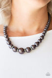 Snazzychicjewelryboutique Necklace Party Pearls - Black Necklace Paparazzi