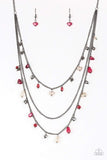 Snazzychicjewelryboutique Necklace Pebble Beach Beauty - Multi Necklace Paparazzi