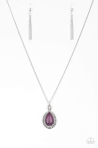 Snazzychicjewelryboutique Necklace Rancho Rustler - Purple Necklace Paparazzi