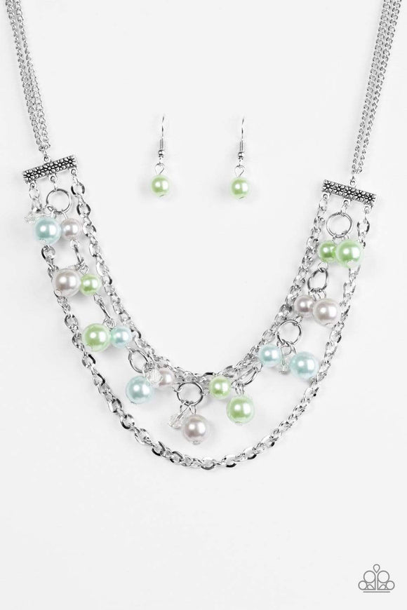 Posh Boss White Pearl Necklace - Paparazzi Accessories – 3D Jewelz