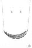 Snazzychicjewelryboutique Necklace Say You QUILL - White Rhinestone Necklace Paparazzi