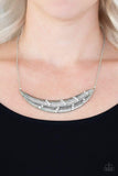 Snazzychicjewelryboutique Necklace Say You QUILL - White Rhinestone Necklace Paparazzi