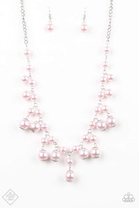 Snazzychicjewelryboutique Necklace Soon To Be Mrs. - Pink Pearl Necklace Paparazzi