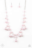 Snazzychicjewelryboutique Necklace Soon To Be Mrs. - Pink Pearl Necklace Paparazzi