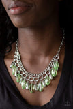 Snazzychicjewelryboutique Necklace Spring Daydream - Green Necklace Paparazzi