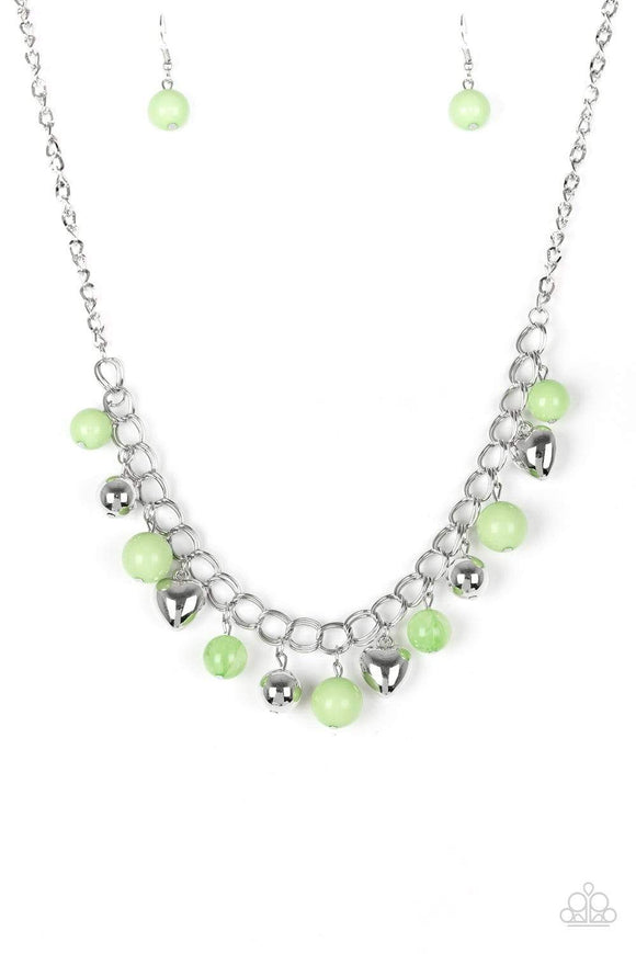 Snazzychicjewelryboutique Necklace Summer Fling - Green Necklace Paparazzi