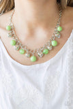 Snazzychicjewelryboutique Necklace Summer Fling - Green Necklace Paparazzi