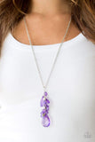 Snazzychicjewelryboutique Necklace Summer Solo - Purple Necklace Paparazzi