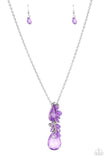 Snazzychicjewelryboutique Necklace Summer Solo - Purple Necklace Paparazzi