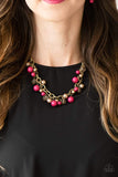 Snazzychicjewelryboutique Necklace The GRIT Crowd - Pink Necklace Paparazzi