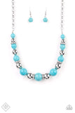 Snazzychicjewelryboutique Necklace The Ruling Class - Blue Necklace Paparazzi