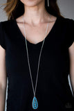 Snazzychicjewelryboutique Necklace Tiki Tease - Blue Necklace Paparazzi