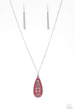 Snazzychicjewelryboutique Necklace Tiki Tease - Red Necklace Paparazzi