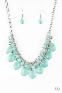 Snazzychicjewelryboutique Necklace Trending Tropicana - Green Necklace Paparazzi