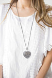 Snazzychicjewelryboutique Necklace Victorian Virtue - Black Heart Necklace Paparazzi