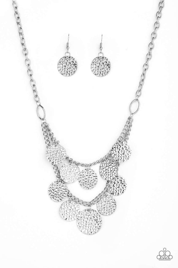 Snazzychicjewelryboutique Necklace Works Every CHIME - Silver Necklace Paparazzi