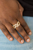 Snazzychicjewelryboutique Ring Can Only Go UPSCALE From Here - Gold Ring Paparazzi