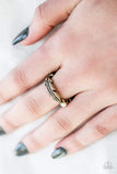 Snazzychicjewelryboutique Ring Heads or TAILFEATHERS - Brass Feather Ring Paparazzi