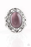 Snazzychicjewelryboutique Ring Moonlit Marigold - Purple Moonstone Ring Paparazzi