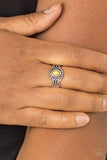 Snazzychicjewelryboutique Ring Right On TREK - Yellow Stretchy Ring Paparazzi