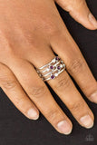 Snazzychicjewelryboutique Ring Sparkle Showdown - Purple Rhinestone Stretchy Ring Paparazzi